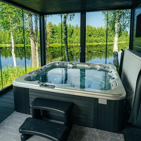 Exclusive Wikkelae With Sauna & Jacuzzi Villa *