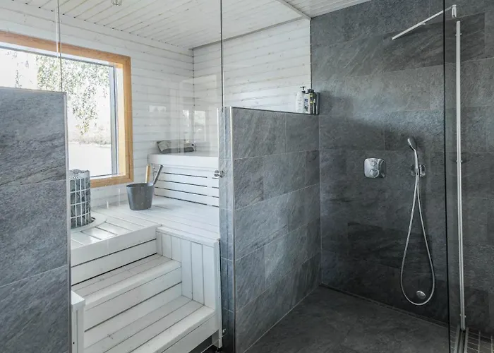 别墅 Exclusive Wikkelae With Sauna & Jacuzzi