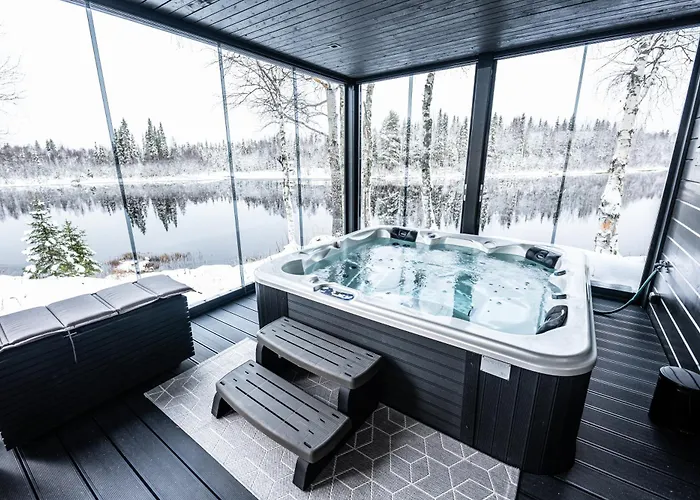 Exclusive Wikkelae With Sauna & Jacuzzi Ranua