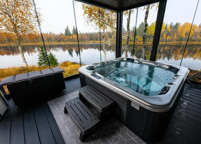 别墅 Exclusive Wikkelae With Sauna & Jacuzzi