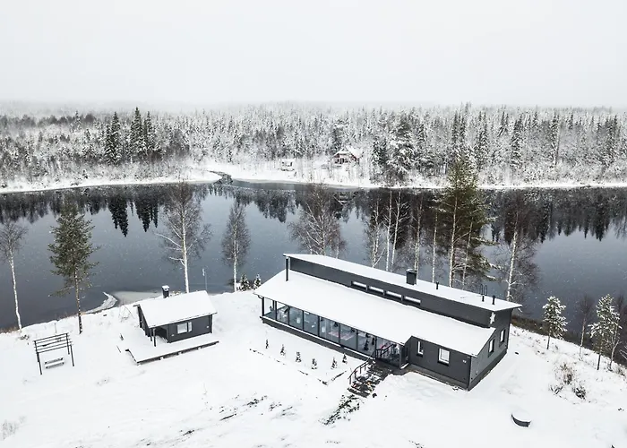 Exclusive Wikkelae With Sauna & Jacuzzi Βίλα Ranua