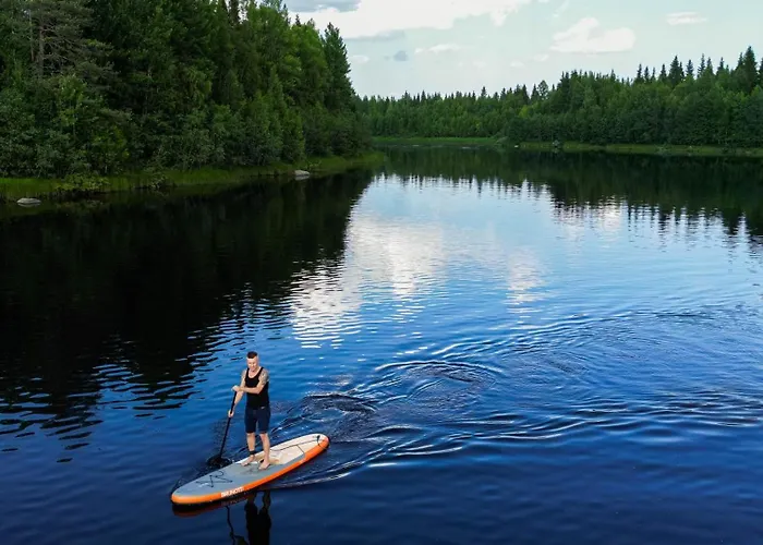 Exclusive Wikkelae With Sauna & Jacuzzi * Ranua