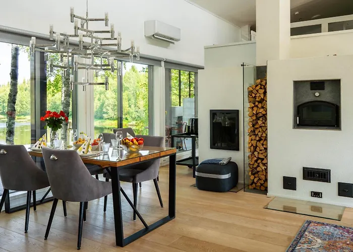 Exclusive Wikkelae With Sauna & Jacuzzi 别墅 拉努阿